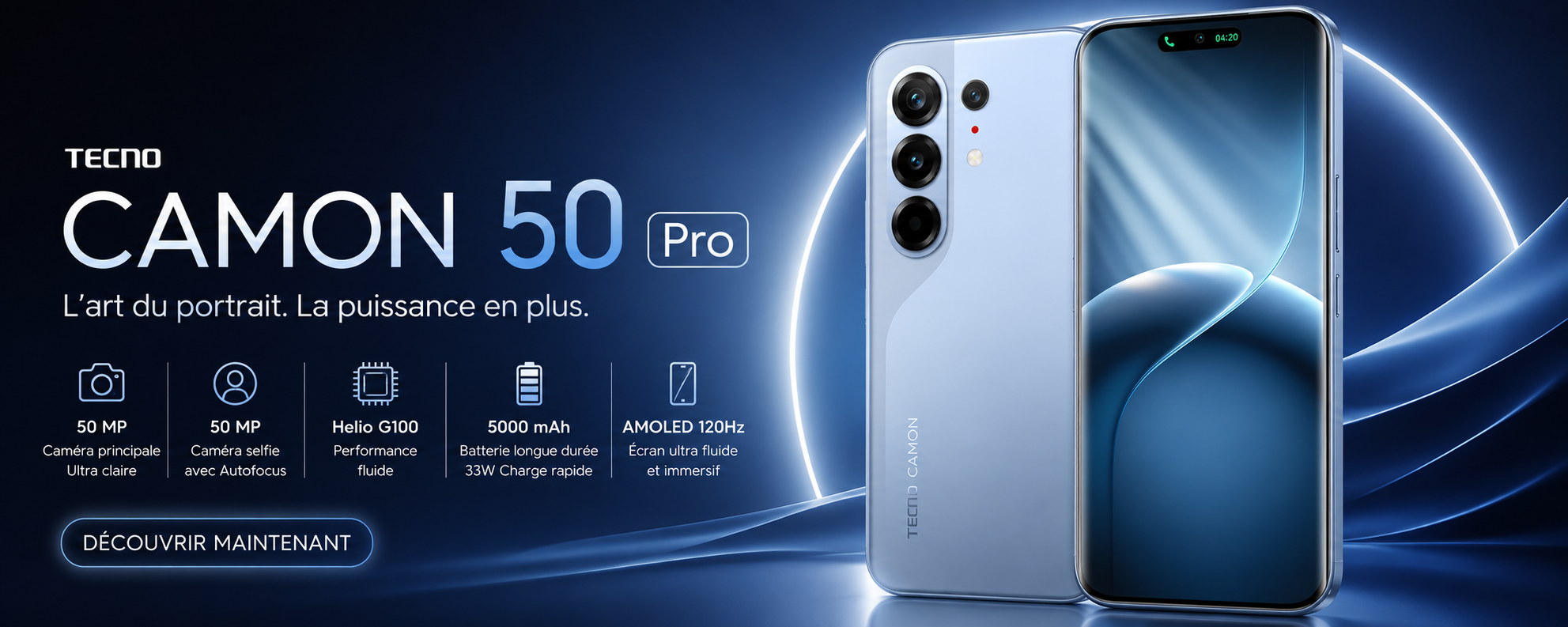Camon 50 pro nouvelle arrivage